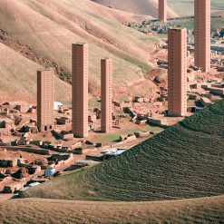 Skscrapers in Iranian Villages - 04